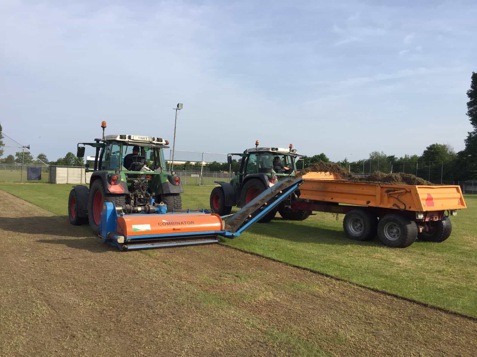 2 voetbalvelden totaal gerenoveerd te Schipluiden 5